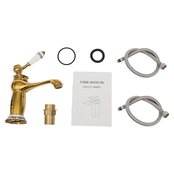 Antique Brass Faucet Single Lever 7.57L/min