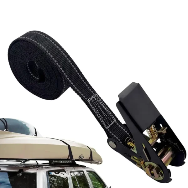 Heavy Duty Ratchet Tie Down Straps for Cargo