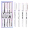 Sparkly Highlighter Markers Cute Odorless Set