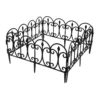 23cm Decorative Garden Fence 2.9m Plastic