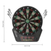 Electronic Dartboard Set 16 Players w/ Darts