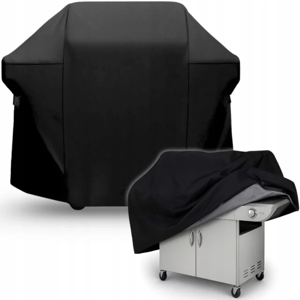 Korbi Gas Grill Cover Waterproof Black