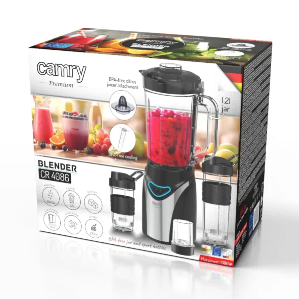 1300W BPA-Free Blender & Ice Crusher