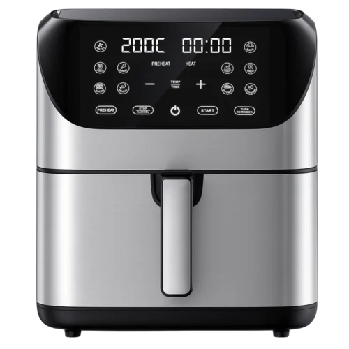 8L Air Fryer 1800W 10 Programs LED Display