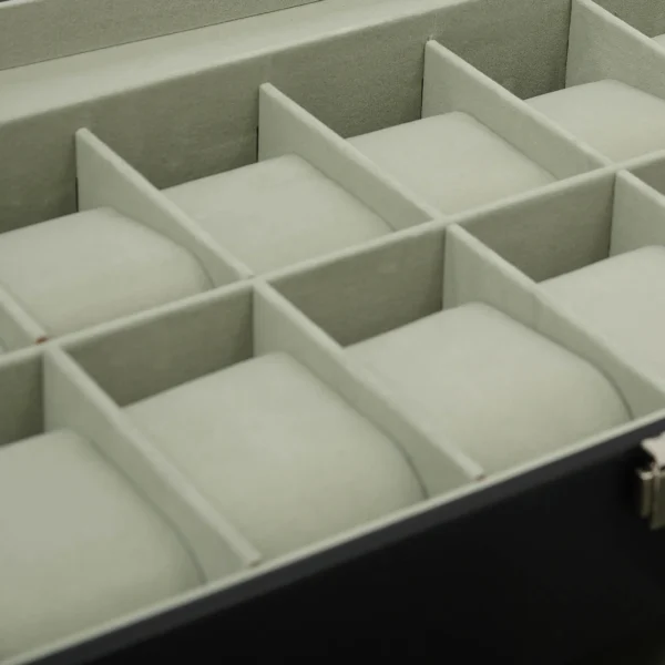 3 Tier Jewelry Box Watch Case Lockable