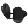 Bike Saddle with Backrest Adjustable PU Cushion
