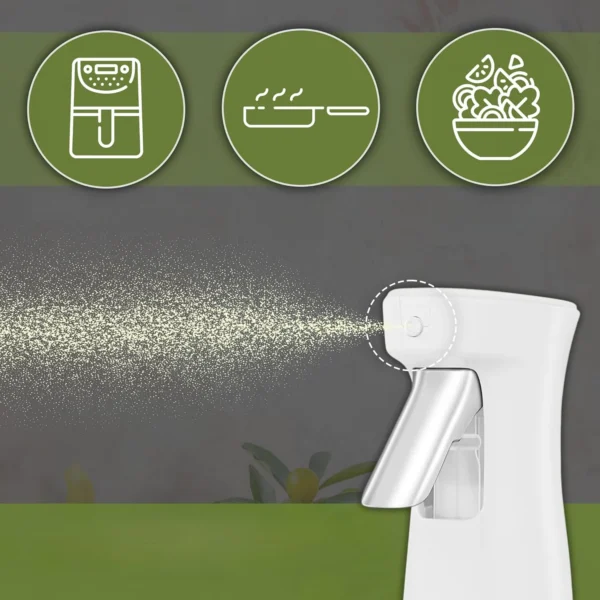 S2eeaaba774d04b62a7128132c58e000dP.webp Glass Oil Sprayer 240ml Spray Dispenser White Anti