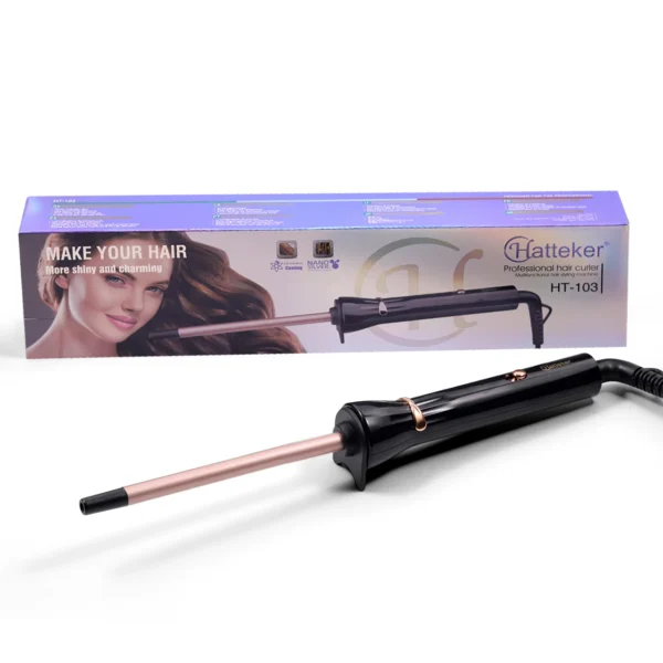Hatteker Hair Curler Adjustable Temp Curling Iron