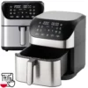 8L Air Fryer 1800W 10 Programs LED Display