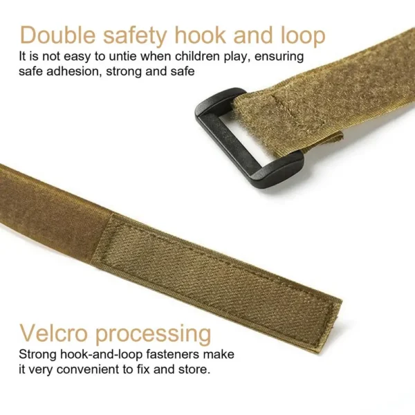 Lashing Straps 2pcs Elastic Hook & Loop Set