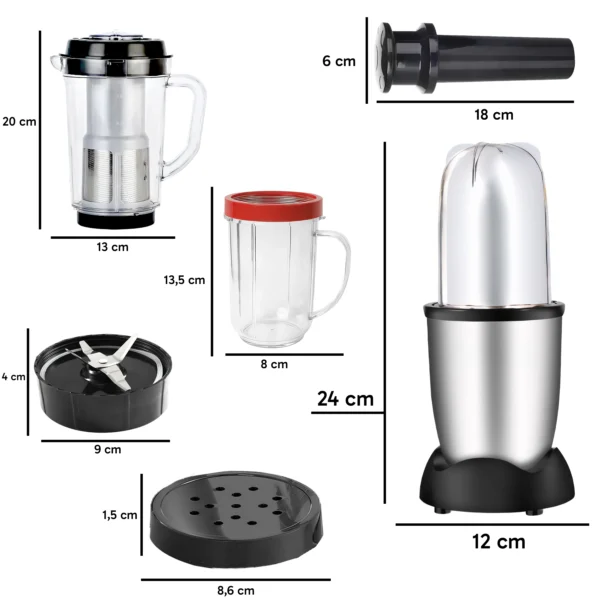 S336d6869c7064210bd1947034f05e69er.webp Blender Cup Set XXL 4 Cups