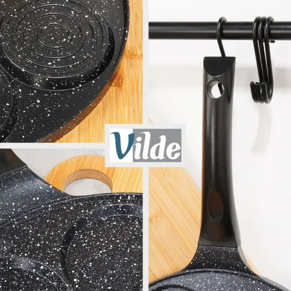 Granite Egg Pan 7 Holes BASIC LINE 26 cm