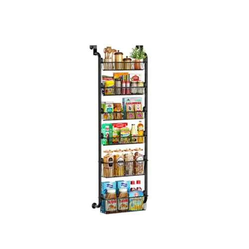 6-Tier Over Door Metal Pantry Organizer