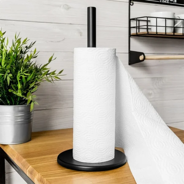 S387403d2c2794cc985c020fa69e1c348G.webp Paper Towel Stand Metal Black 33 cm