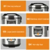 5L Smart Stainless Steel Rice Cooker