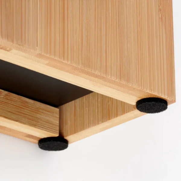 Bamboo knife stand 19.5x9x23 cm