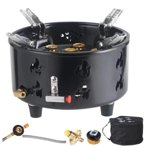 Camping Gas Burner 19800W Portable Cassette Stove