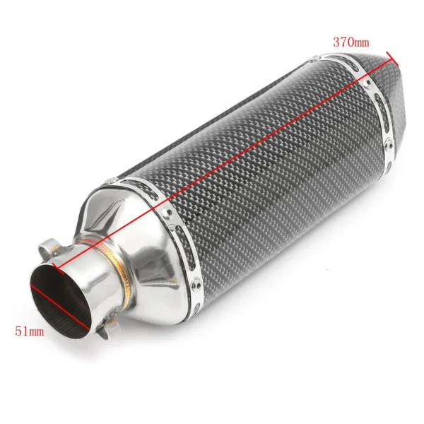 Motorcycle Exhaust Muffler 51mm w/ DB Killer