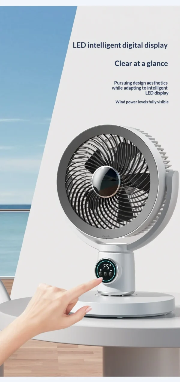 S4573f2f3d0b74ea69c6b8f12f45c14996.webp Smart Air Circulation Fan Voice Control Portable