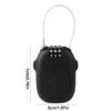 Retractable Cable Lock Portable Combo Security Lock