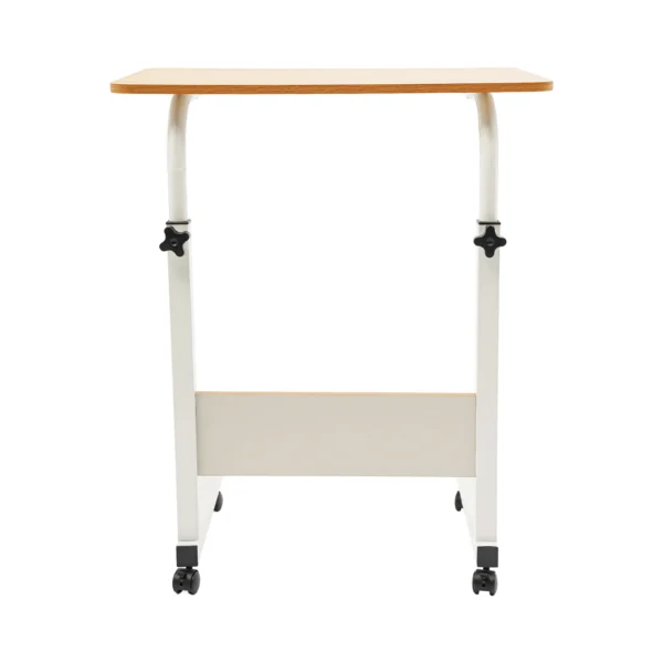 Standing Desk C-Shaped Adjustable 70–90cm with Wheels