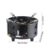 Camping Gas Burner 19800W Portable Cassette Stove
