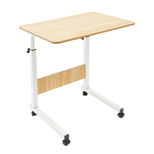 Standing Desk C-Shaped Adjustable 70–90cm with Wheels