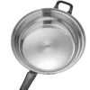 12pcs Steel Cookware Pot & Pan Set