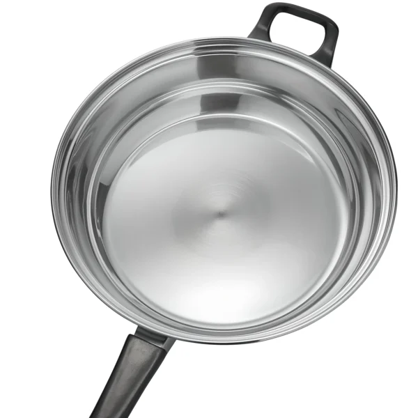 12pcs Steel Cookware Pot & Pan Set