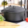 S5bc51e7af45a49859682e990c7536e57X.webp Cast iron pot 28cm, 5.9L