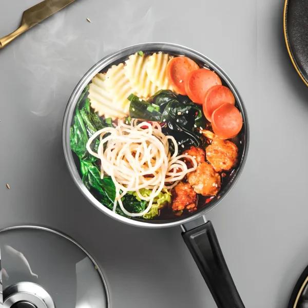 12-pc Steel Pot Set & Pan