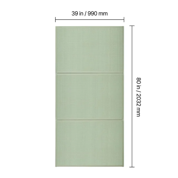 Foldable Tatami Floor Mattress Natural Rush