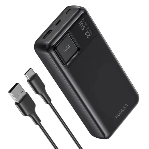 22.5W Fast Charge Power Bank LED