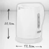 0.8L Travel Electric Kettle 850W Black