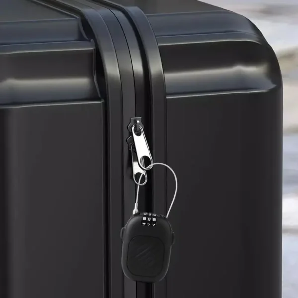 Retractable Cable Lock Portable Combo Security Lock