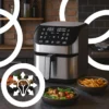 8L Air Fryer 1800W 10 Programs LED Display