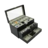 3 Tier Jewelry Box Watch Case Lockable