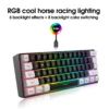61-Key RGB Keyboard Mouse Combo Wired Gaming Kit