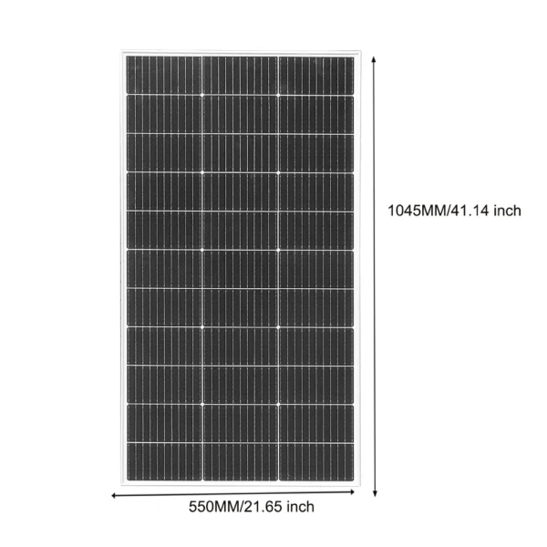 120W 15V Solar Panel