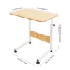 Standing Desk C-Shaped Adjustable 70–90cm with Wheels