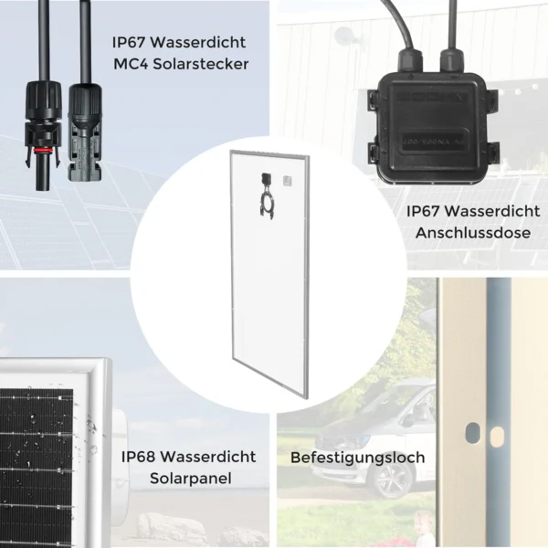 120W 15V Solar Panel