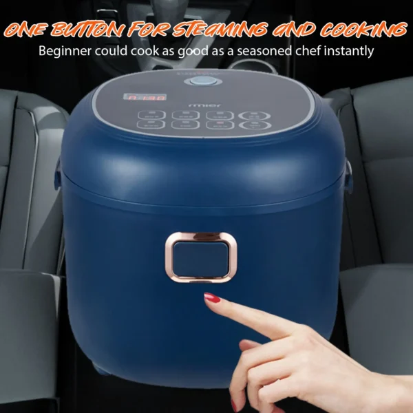 Mini 2L Car Rice Cooker & Steamer