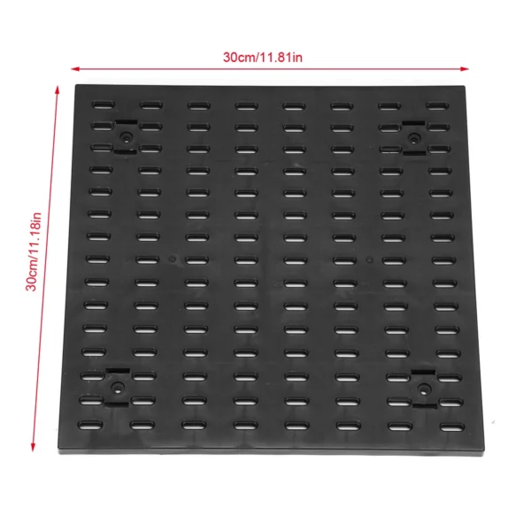 Enjoywood Pegboard Organizer w/ Hooks & Shelves