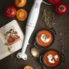 300W Hand Blender Stainless Steel White