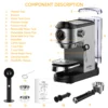 BioloMix 20 Bar Espresso Machine Frother