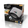 850W Sandwich Toaster 4 Triangle Plates