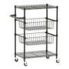 4-Tier Rolling Cart Kitchen Storage Rack