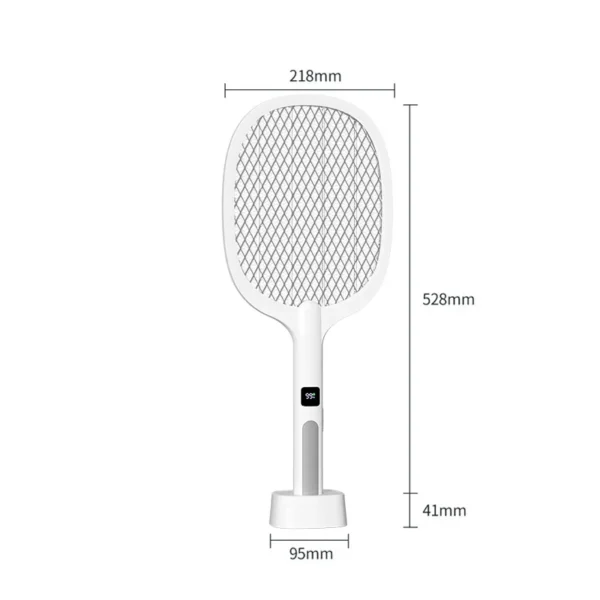 Rechargeable Electric Fly Swatter with Light