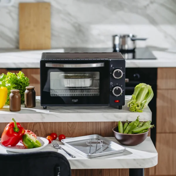 9L Electric Oven AD6032 with Temp Control & Timer