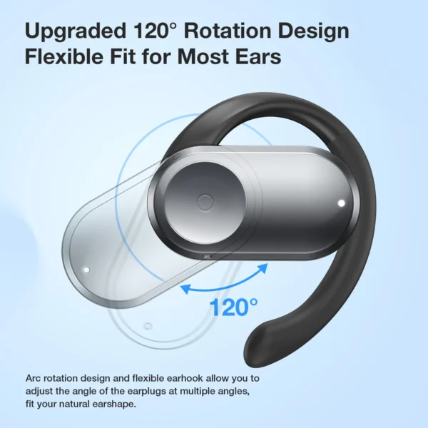 BlitzMax BM-CT1 Open Ear Bluetooth Headphones